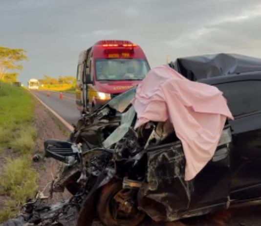 Grave acidente na madrugada de hoje mata uma pessoa na BR-376