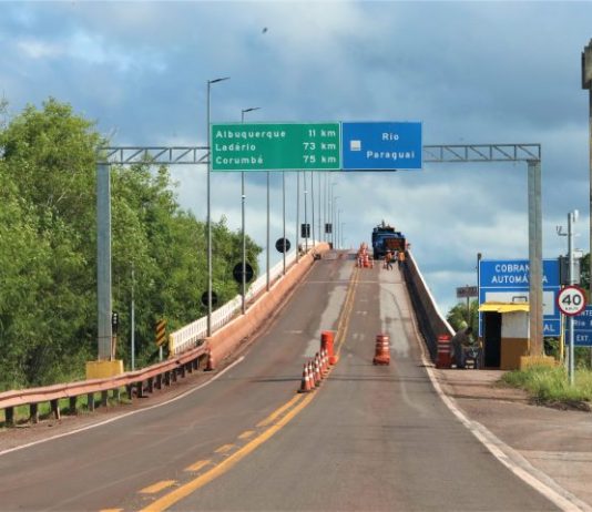 Governo de MS vai iniciar nova etapa de recuperação da ponte sobre o Rio Paraguai, em Corumbá