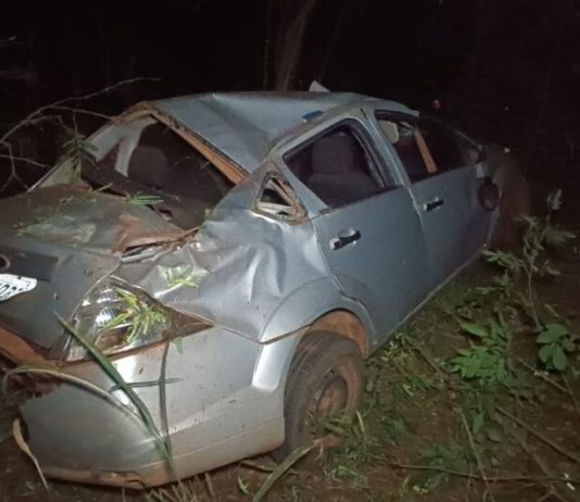 TRAGÉDIA: idoso perde controle do carro, capota e morre na MS-276