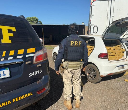 PRF apreende uma tonelada de maconha em Campo Grande (MS