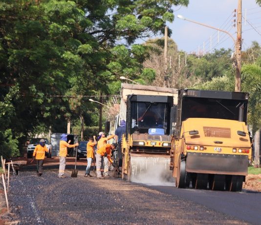 DOURADOS: Prefeitura começa pavimentação das últimas ruas sem asfalto no Parque Alvorada