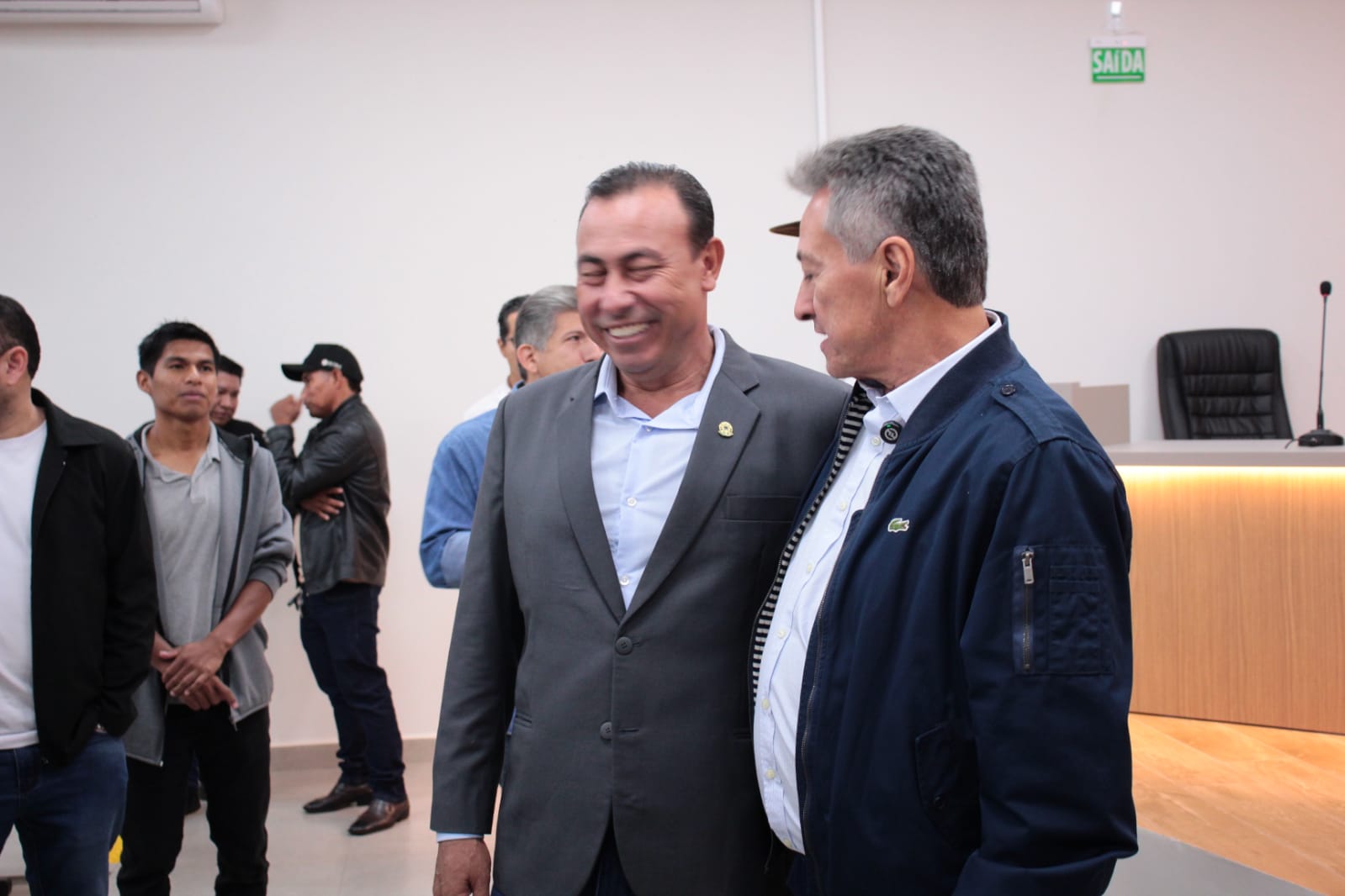 Eduardo Riedel e lideranças políticas anunciam obras para Japorã e para o distrito de Jacareí
