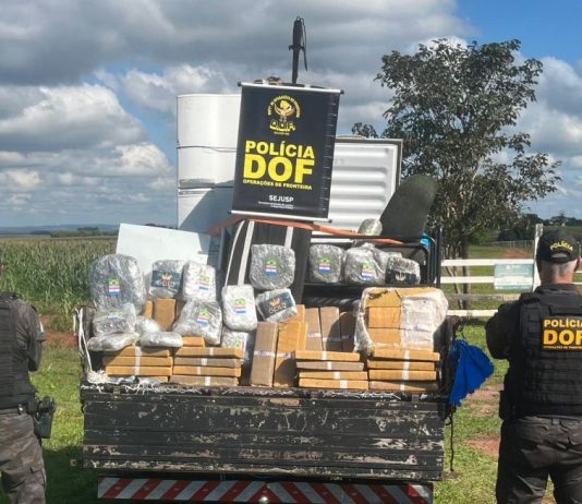 Drogas escondidas em mudança em Dourados e apreendidas pesaram mais de 500 kg