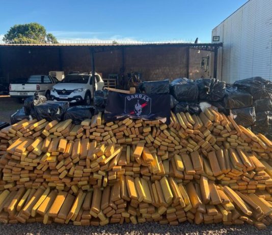 Quase 4t de maconha são apreendidas em meio a carga de algodão
