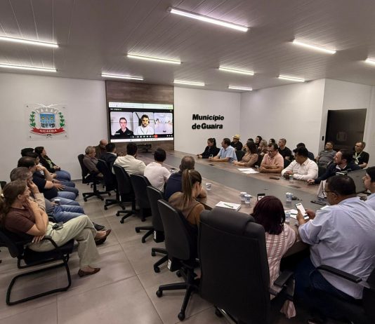 Reunião discute impactos de obras na Ponte Ayrton Senna entre Guaíra e Mundo Novo