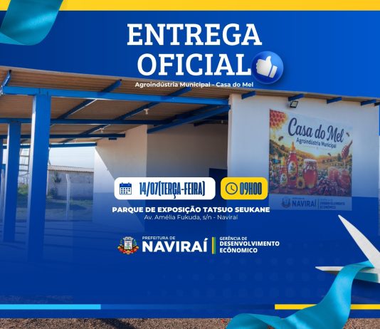 NAVIRAÍ: Casa do Mel projeta beneficiar 12 toneladas por ano