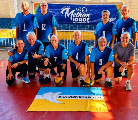 Prefeitura de Dourados tem 4 equipes disputando os Jogos da Melhor Idade de MS