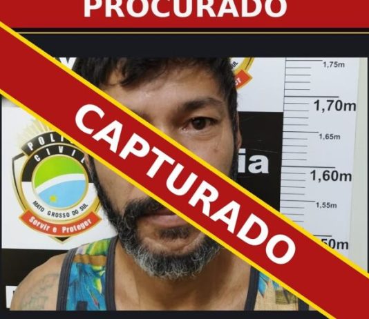 C. GRANDE: foragido por homicídio na Cachoeira do Inferninho é capturado pela polícia