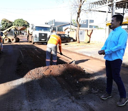 DOURADOS: Prefeitura recupera Rua Álvaro Brandão e avança com melhorias no Canaã I