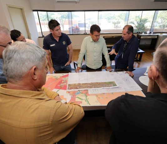 DOURADOS: Dnit apresenta a Marçal projeto para viaduto na travessia do Campo Dourado