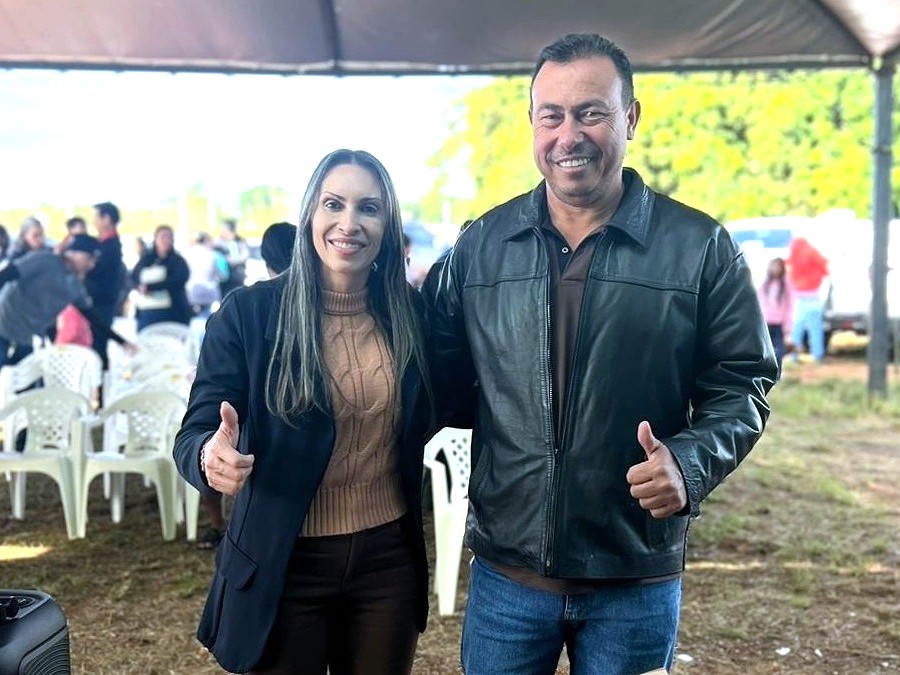 Prefeito Vitor e Ivoni