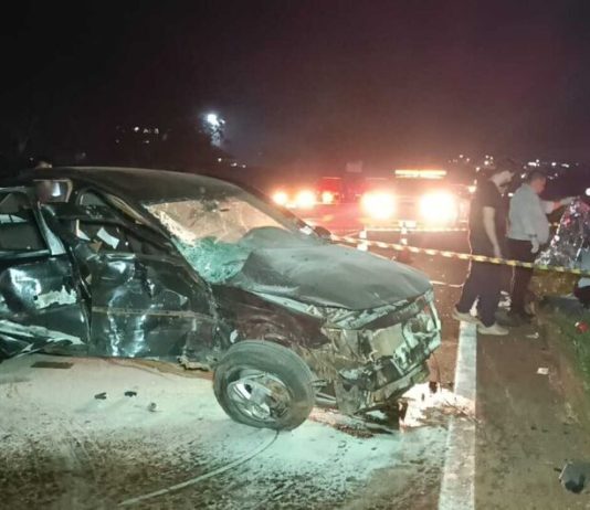 Acidente fatal na BR-163 e criança de 5 anos está entre feridos