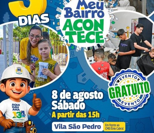 AQUIDAUANA: Casa do Trabalhador levará amanhã serviços e orientações do programa Meu Bairro Acontece
