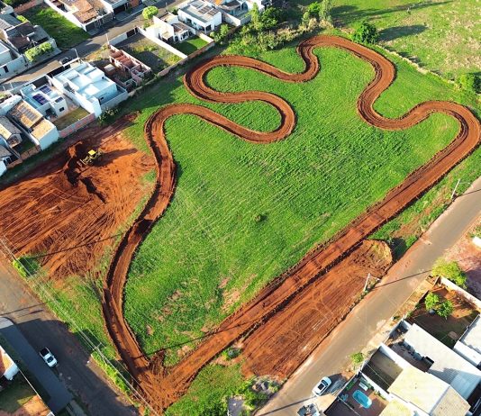 NAVIRAÍ ganha 1ª pista de bikecross em área reaproveitada pela prefeitura