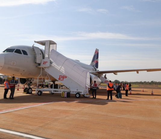 Latam faz 1 ano com 65.929 embarques e desembarques em Dourados