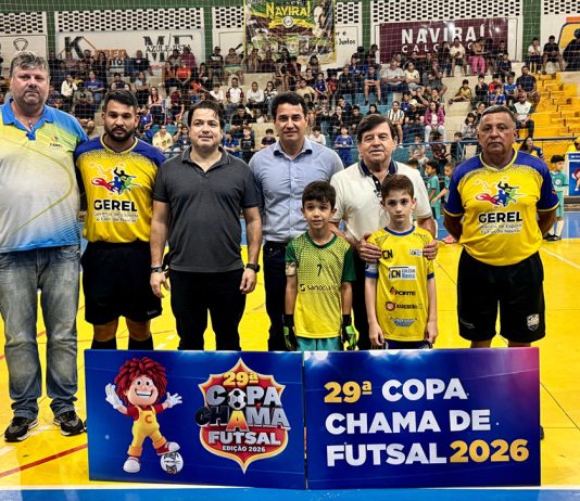 REGIONAL: 1.400 atletas disputam a 29ª Copa Chama de Futsal de Naviraí