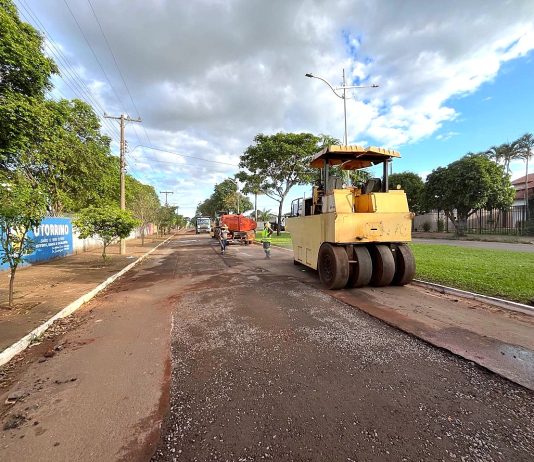 NAVIRAÍ: obras na Avenida Nelci Simas abrem pacote viário de R$ 12,4 milhões em parceria com o Estado