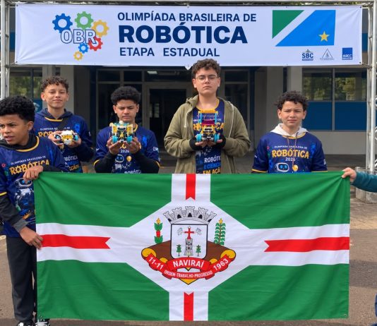 Alunos de Naviraí conquistam prêmio de robótica pelo segundo ano consecutivo